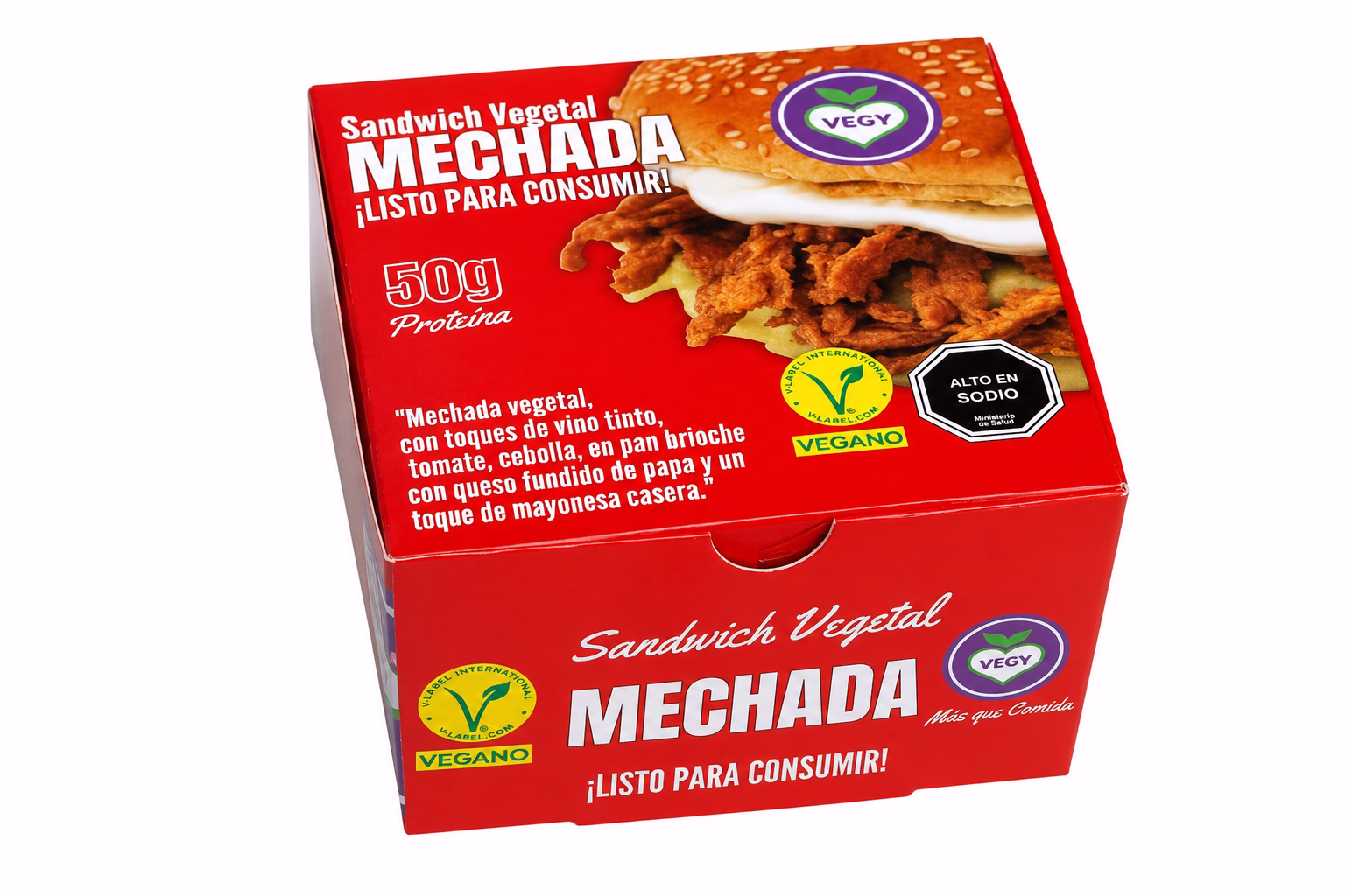 Sandwich Vegetal Mechada